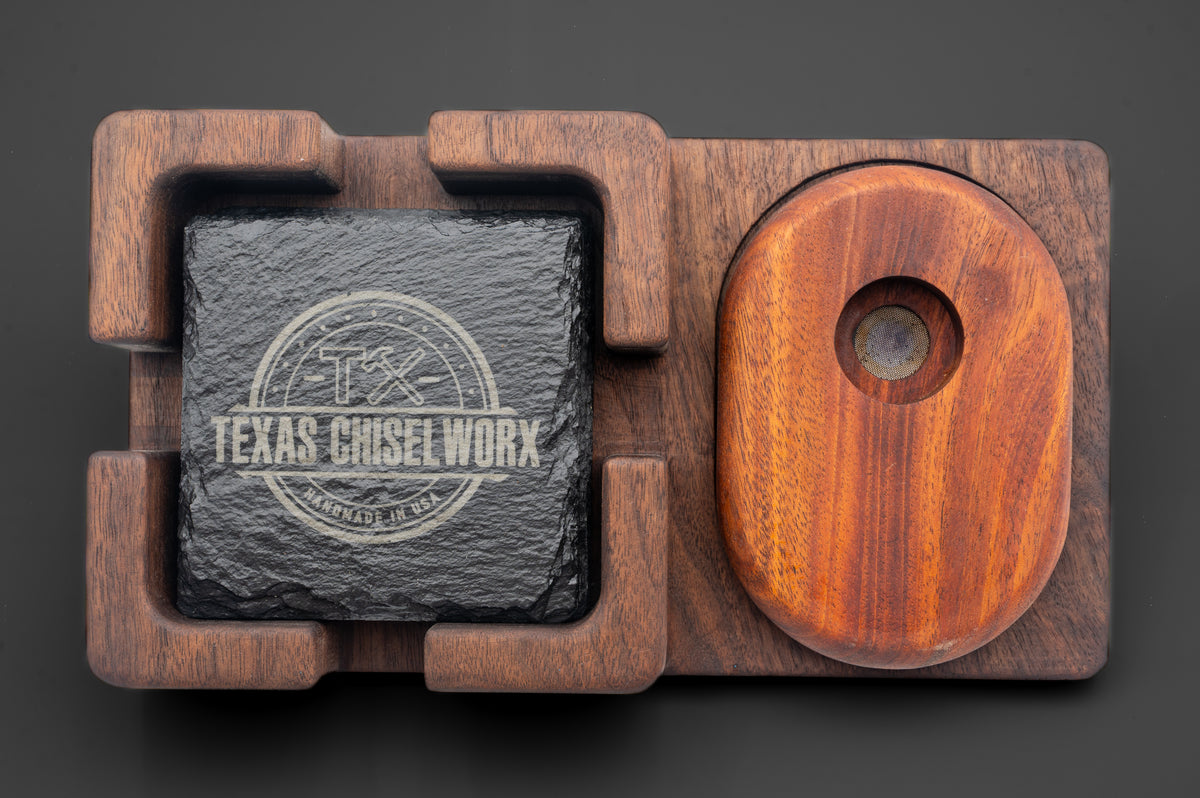 Custom Whiskey Smoker and Coaster Set